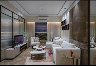 Hall Image of 698 Sq.ft 2 BHK Apartment / Flat for sale in Dosti Mezzo 22, Sion Mumbai for Rs. 26500000
