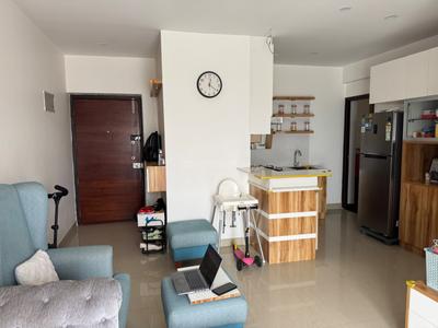 Hall Image of 1016 Sq.ft 2 BHK Apartment / Flat for rent in SJR Parkway Homes, Rayasandra Bengaluru for Rs. 45000