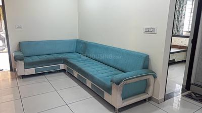 Living Room Image of 1062 Sq.ft 2 BHK Apartment / Flat for sale in Ganesh Aaradhana Sky, Narolgam Ahmedabad for Rs. 3600000