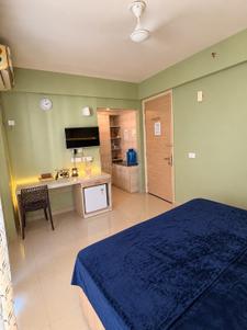 Bedroom Image of 435 Sq.ft 1 RK Apartment / Flat for rent in Omaxe Eternity, Sunrakh Bangar Vrindavan for Rs. 11000
