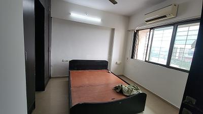 Bedroom Image of 650 Sq.ft 1.5 BHK Apartment / Flat for rent in Mahavir Platinum, Chedda Nagar Mumbai for Rs. 52000