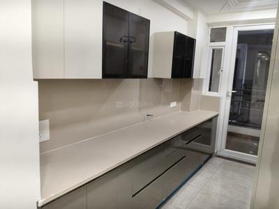Kitchen Image of 1555 Sq.ft 3 BHK Apartment / Flat for rent in Maxxus Elanza, PR7 Airport Road Zirakpur for Rs. 24000