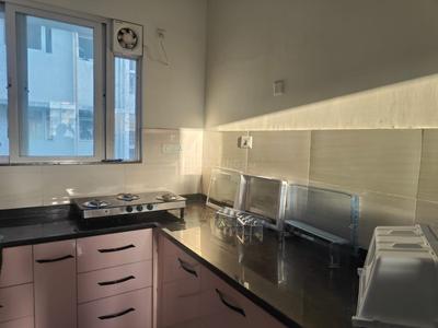 Kitchen Image of 1787 Sq.ft 3 BHK Apartment / Flat for rent in Sanklecha The Metrozone, Indira Nagar Nashik for Rs. 45000