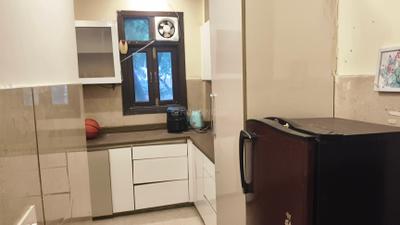 Kitchen Image of 1000 Sq.ft 2 BHK Builder Floor for sale in Lajpat Nagar New Delhi for Rs. 19500000