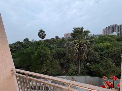 Balcony Image of 800 Sq.ft 1 BHK Apartment / Flat for rent in Shantam Hills, Bhesan Surat for Rs. 21000