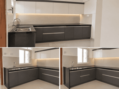 Kitchen Image of 876 Sq.ft 2 BHK Apartment / Flat for rent in Gagan Tisha, Undri Pune for Rs. 19000