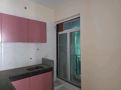 Kitchen Image of 650 Sq.ft 1 BHK Apartment / Flat for rent in Rajlaxmi Nakshatra Auris, Nalasopara West Nala Sopara for Rs. 12000