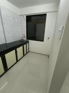 Kitchen Image of 509 Sq.ft 1 BHK Apartment / Flat for rent in KM Horizon Palms, Thane East Thane for Rs. 20000