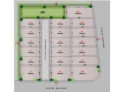 Image of 1359 Sq.ft Residential Plot / Land for sale in Pal, Surat for Rs. 18900000