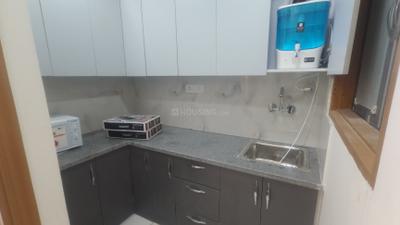 Kitchen Image of 900 Sq.ft 1 BHK Builder Floor for rent in Sector 57 Gurgaon for Rs. 35000
