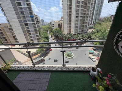 Balcony Image of 1350 Sq.ft 3 BHK Apartment / Flat for sale in Chheda Palladium, Borivali West Mumbai for Rs. 32000000
