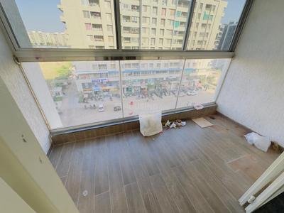 Balcony Image of 1000 Sq.ft 3 BHK Apartment / Flat for rent in Kohinoor Viva City, Dhanori Pune for Rs. 30000