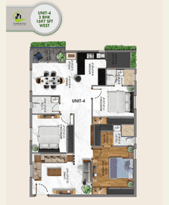 3 BHK Flat