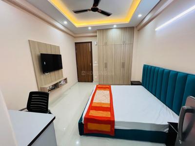 Bedroom Image of 750 Sq.ft 1 RK Independent House for rent in Tulip Monsella, Sector 53 Gurgaon for Rs. 24000