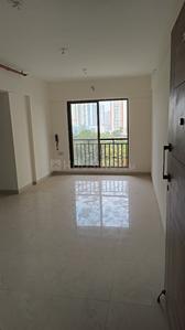Living Room Image of 790 Sq.ft 1 BHK Apartment / Flat for rent in National Trinity Paradise Phase 1, Shilphata Thane for Rs. 13500