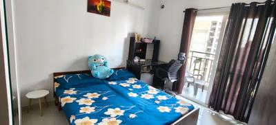 Bedroom Image of 850 Sq.ft 1 BHK Apartment / Flat for rent in Godrej Infinity, Mundhwa Pune for Rs. 40000