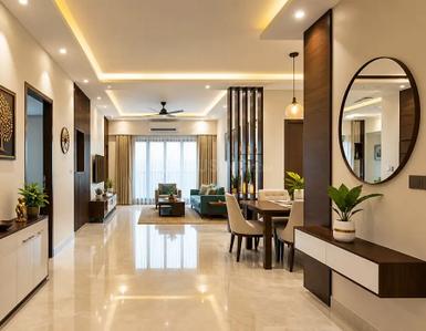Hall Image of 1400 Sq.ft 2.5 BHK Apartment / Flat for sale in Ghansoli Navi Mumbai for Rs. 29500000