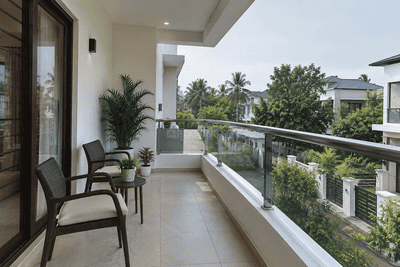 Balcony Image of 2500 Sq.ft 3 BHK Villa for sale in Nurani Palakkad for Rs. 8050000