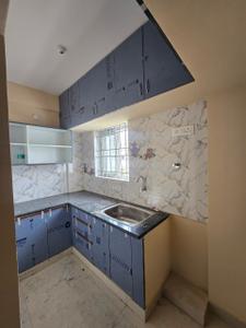 Kitchen Image of 550 Sq.ft 1 BHK Apartment / Flat for rent in Mahadevapura Bengaluru for Rs. 30000