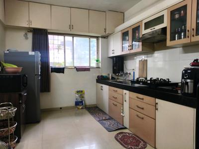 Kitchen Image of 1050 Sq.ft 2 BHK Apartment / Flat for rent in Pashan Pune for Rs. 28000