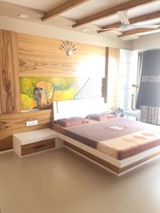 Bedroom Image of 4771 Sq.ft 4 BHK Apartment / Flat for sale in Safal Paarijat Residences, Bodakdev Ahmedabad for Rs. 55000000