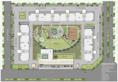 Image of 2001 Sq.ft 3 BHK Apartment / Flat for sale in Horizon Belmond, Sector 88, Mohali for Rs. 19500000