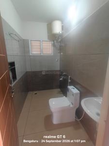 Bathroom Image of 1265 Sq.ft 2 BHK Apartment / Flat for rent in Agrahara Layout Bengaluru for Rs. 29000