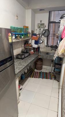 Kitchen Image of 645 Sq.ft 3 BHK Apartment / Flat for rent in Amolik Heights, Sector 88 Faridabad for Rs. 15000