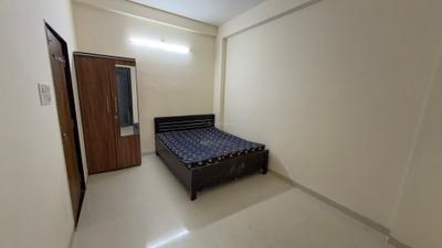 Bedroom Image of 500 Sq.ft 1 BHK Apartment / Flat for rent in Mahalakshmi Nagar Indore for Rs. 16000