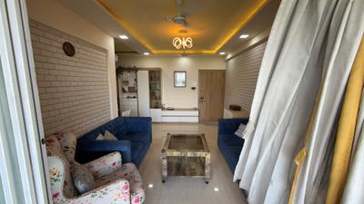 Living Room Image of 1575 Sq.ft 3 BHK Apartment / Flat for rent in Vignahar Heights, Nerul Navi Mumbai for Rs. 130000