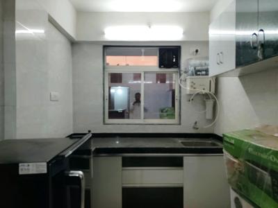 Kitchen Image of 583 Sq.ft 1 BHK Apartment / Flat for sale in Thakur Galaxy, Boisar Mumbai for Rs. 2650000