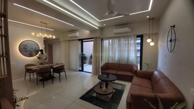 Hall Image of 1500 Sq.ft 3 BHK Apartment / Flat for rent in Chhani Vadodara for Rs. 24000