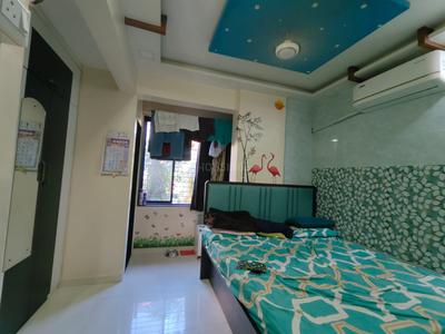 Bedroom Image of 650 Sq.ft 1 BHK Apartment / Flat for sale in Airoli Navi Mumbai for Rs. 8000000