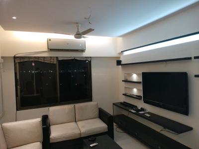 Living Room Image of 800 Sq.ft 2 BHK Apartment / Flat for rent in Dosti Eastern Bay, Wadala Mumbai for Rs. 105000