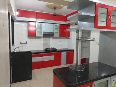 Kitchen Image of 2160 Sq.ft 3 BHK Apartment / Flat for rent in Pramukh Gardens, Park City Silvassa for Rs. 28000
