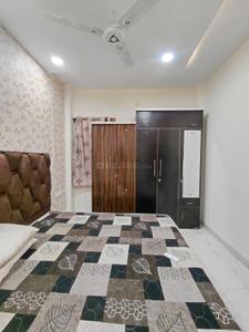 Bedroom Image of 550 Sq.ft 1 BHK Builder Floor for rent in Mahalakshmi Nagar Indore for Rs. 18000