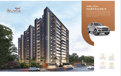 Image of 2583 Sq.ft 3 BHK Apartment / Flat for sale in PDPU Road, Gandhinagar for Rs. 13500000