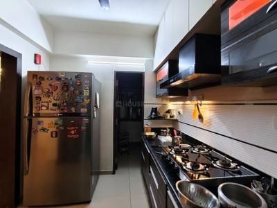 Kitchen Image of 1830 Sq.ft 3 BHK Apartment / Flat for sale in JP Iscon Habitat, Gotri Vadodara for Rs. 9000000