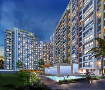 Image of 710 Sq.ft 1 BHK Apartment / Flat for sale in Season Sahara Building No 4 And 5, Kalyan East, Kalyan for Rs. 4500000