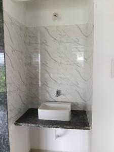 Bathroom Image of 489 Sq.ft 1 BHK Apartment / Flat for rent in Rustagi Aarambha, Titwala Thane for Rs. 7000