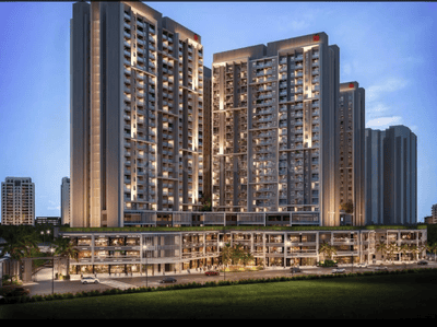 Image of 1500 Sq.ft 3 BHK Apartment / Flat for sale in Wakad, Pune for Rs. 13900000