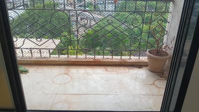 Balcony Image of 1500 Sq.ft 3 BHK Apartment / Flat for rent in Ambika Heritage, Kharghar Navi Mumbai for Rs. 55000