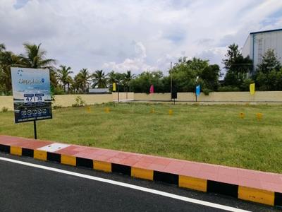 Image of 1265 Sq.ft Residential Plot / Land for sale in Staar Staar Sapphire, Kelambakkam, Chennai for Rs. 6956235