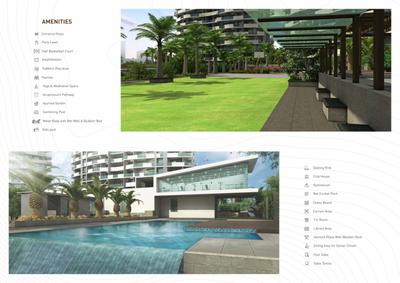 Image of 2448 Sq.ft 3 BHK Apartment / Flat for sale in Goel Ganga Serio E F Building, Kharadi, Pune for Rs. 19800000