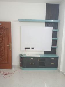 Living Room Image of 1450 Sq.ft 3 BHK Apartment / Flat for rent in Nest Bonsai, Ottiyambakkam Chennai for Rs. 27000