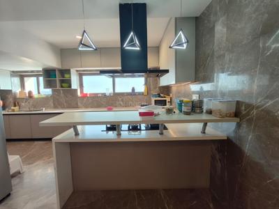 Kitchen Image of 5100 Sq.ft 4 BHK Apartment / Flat for sale in HRG Verantes 22, Thaltej Ahmedabad for Rs. 61200000