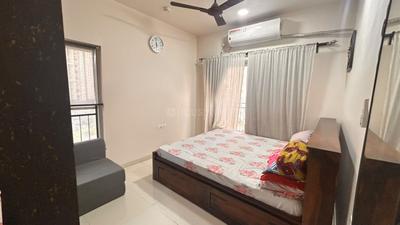 Bedroom Image of 1300 Sq.ft 3 BHK Apartment / Flat for rent in Godrej Rejuve, Keshav Nagar Pune for Rs. 60000