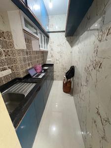 Kitchen Image of 500 Sq.ft 1 BHK Apartment / Flat for rent in Neelam Solstice, Ramabai Ambedkar Nagar Mumbai for Rs. 45000