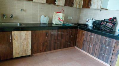 Kitchen Image of 1600 Sq.ft 3 BHK Apartment / Flat for rent in Gosainganj Lucknow for Rs. 22000