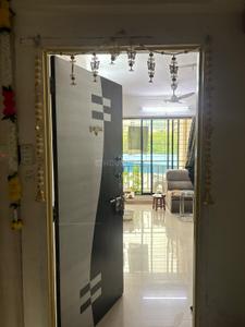 Hall Image of 655 Sq.ft 1 BHK Apartment / Flat for rent in Vikram Gayatri Park, Kalwa Thane for Rs. 20000